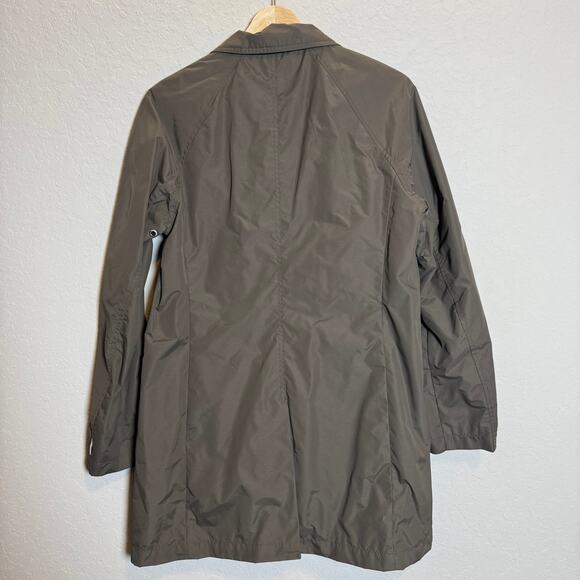 Women's Columbia Brown Button Front Rain Coat Size M - Picture 5 of 9
